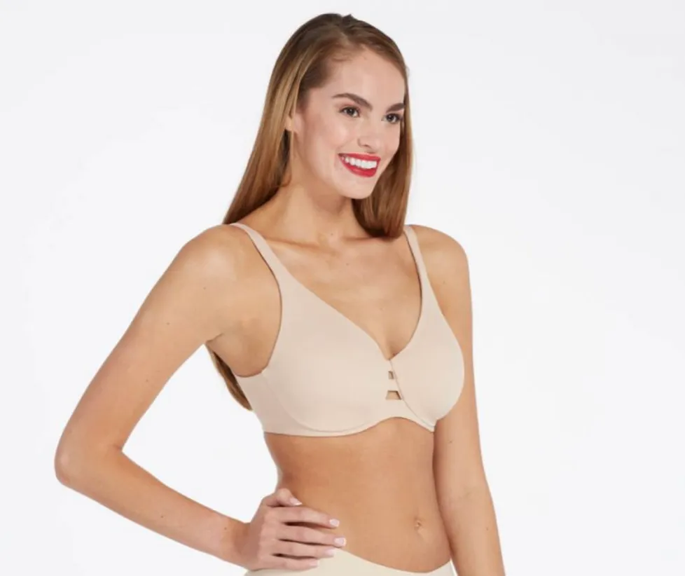 Spanx Low Profile Minimizer Bra Beige