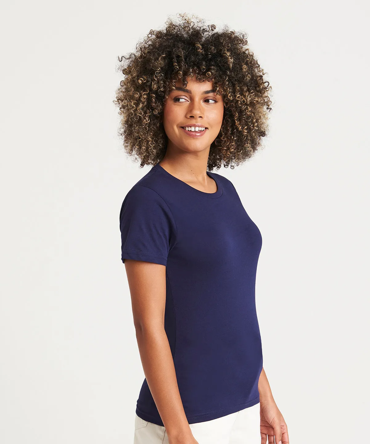 The 100 girlie T | Oxford Navy