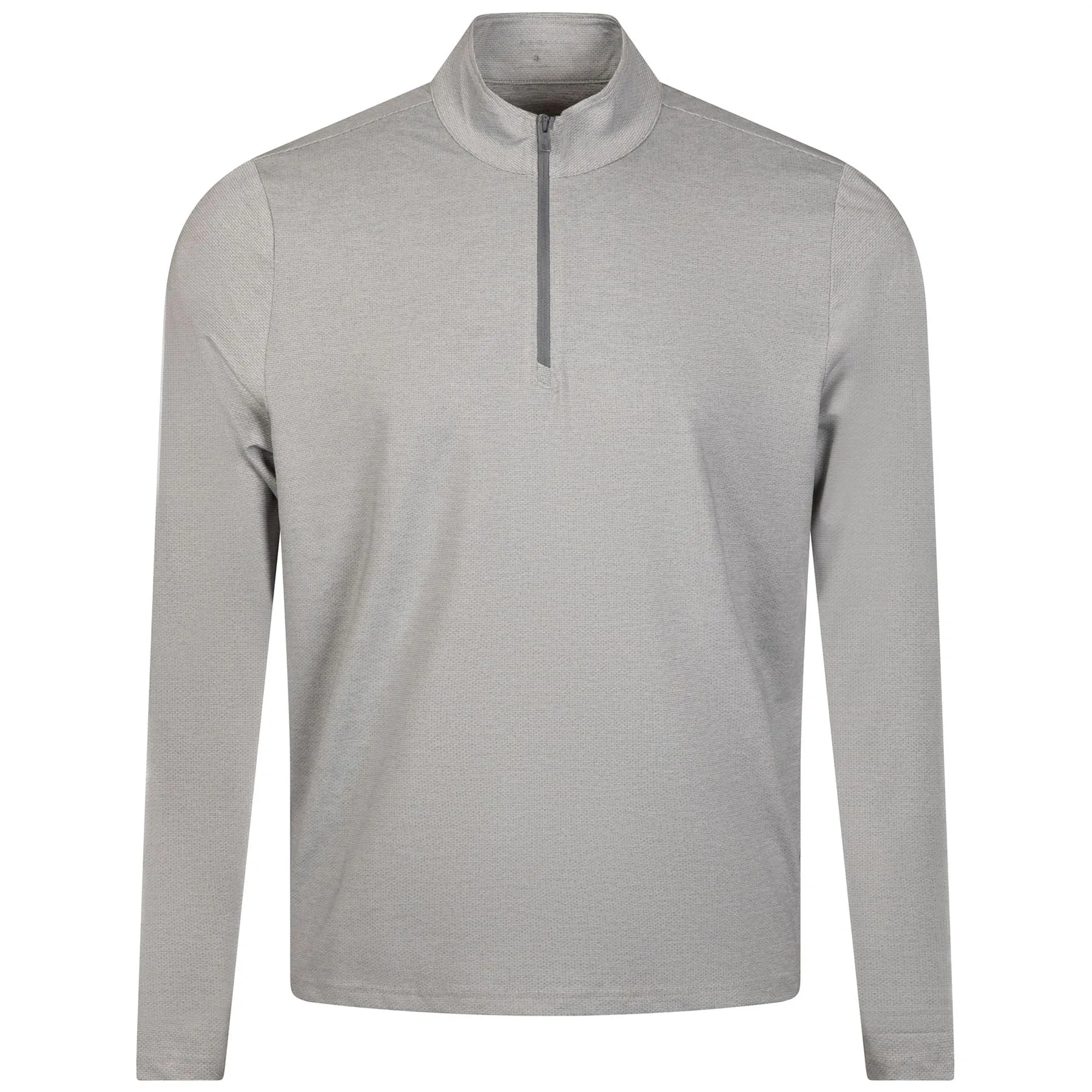 The Bell Quarter Zip Mid Layer Heathered Gray - SS24