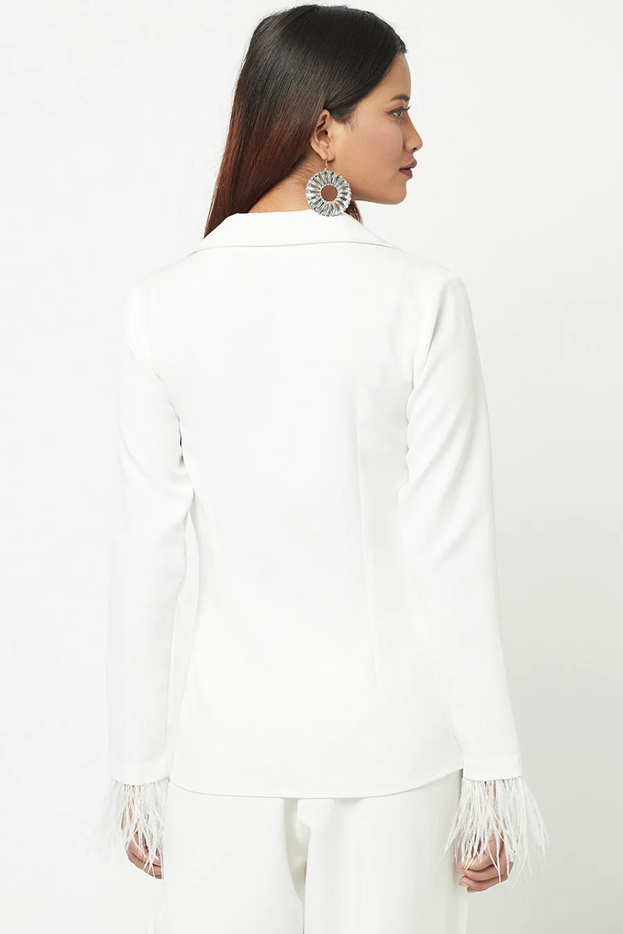 White Classic Blazer