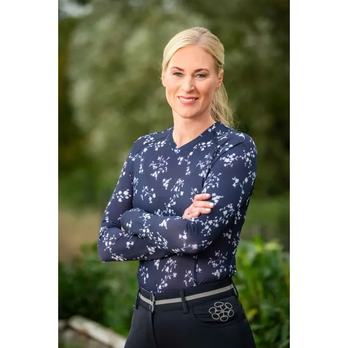 Women´s Long Sleeve Functional Shirt Bloomsbury Fleurs