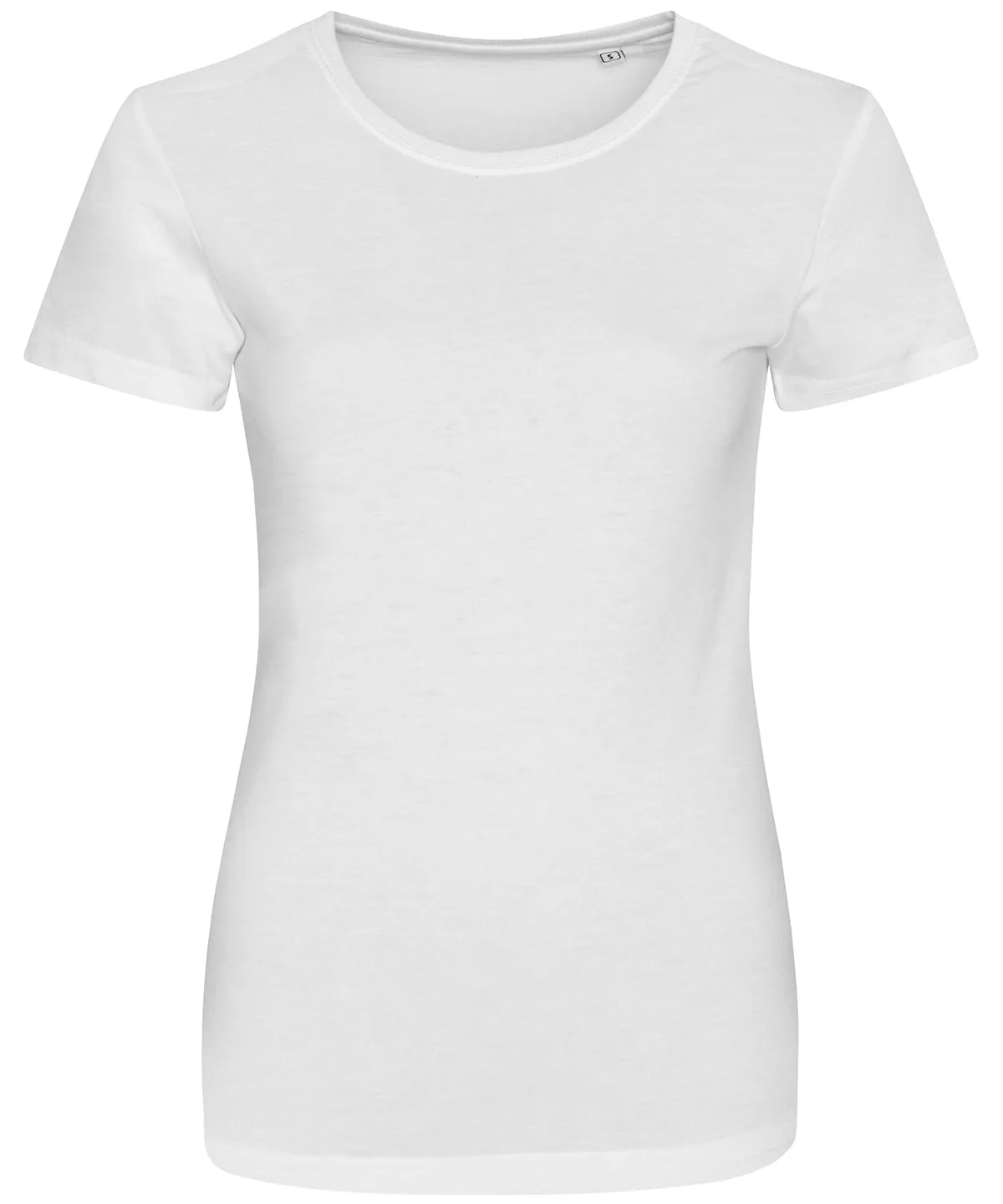 Womens triblend T | Solid White