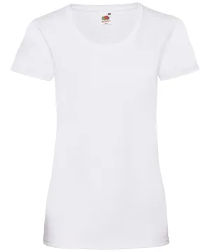 Womens valueweight T | White