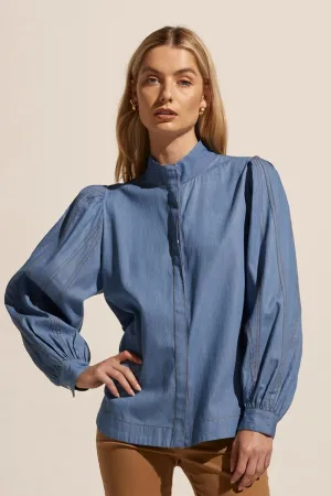 Zoe Kratzmann - Oblige Top - Mid Chambray